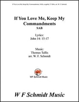 If You Love Me, Keep My Commandments SAB choral sheet music cover